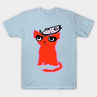 cat and fish T-Shirt